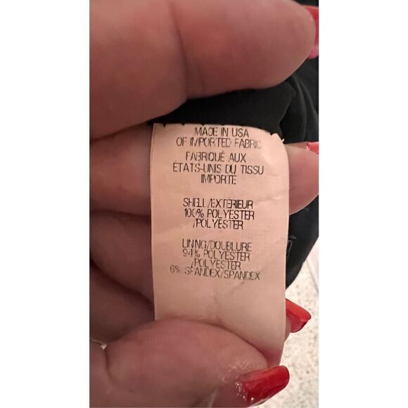 HELMUT LANG LITTLE BLACK DRESS BACK ZIP SIZE S - Picture 11 of 11